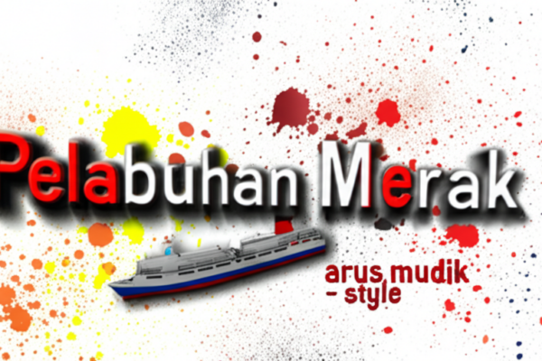 Duh! Berdesakan di Pelabuhan Merak, 2 Pemudik Nyemplung Laut!